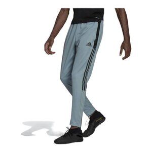 Mens Adidas Plus Size Tall 3XLT Tiro Soccer Pants AeroReady Gray Blue HK3115